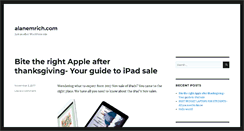 Desktop Screenshot of alanemrich.com